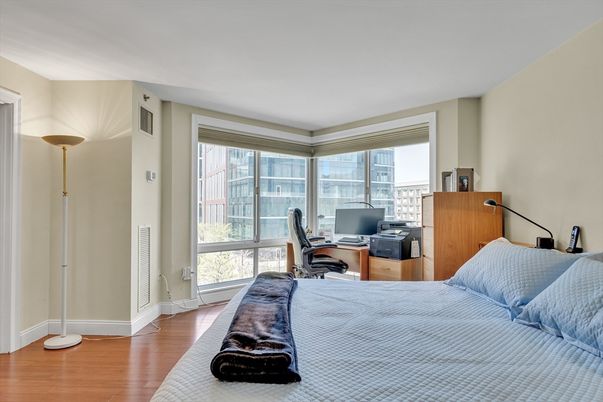 Bedroom, Home Office, Interior, Wood Texture Flooring