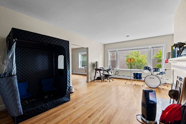 Fireplace, Interior, Wood Texture Flooring