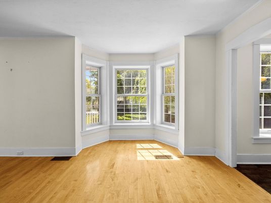 Empty room, Interior, Wood Texture Flooring