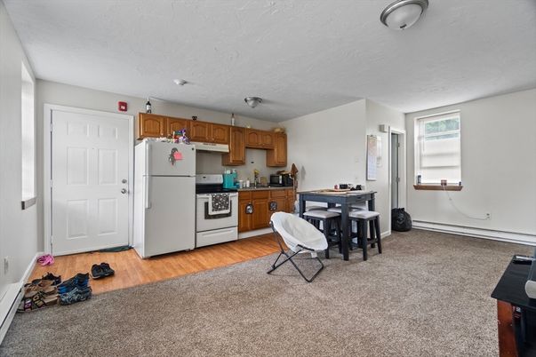 Dining room, Interior, Kitchen, Wood Texture Flooring