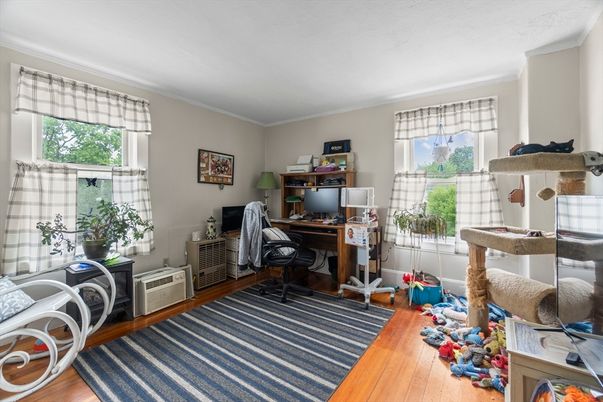 Home Office, Interior, Wood Texture Flooring