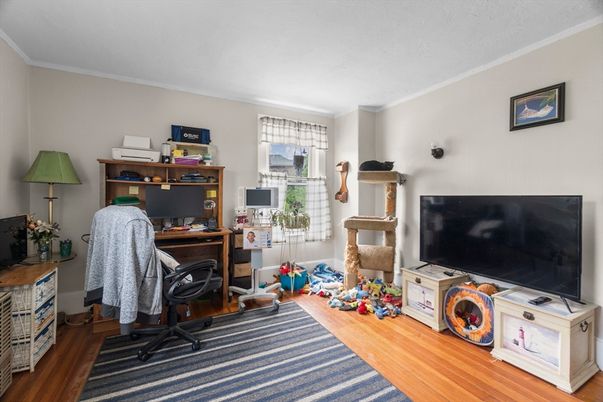 Home Office, Interior, Wood Texture Flooring