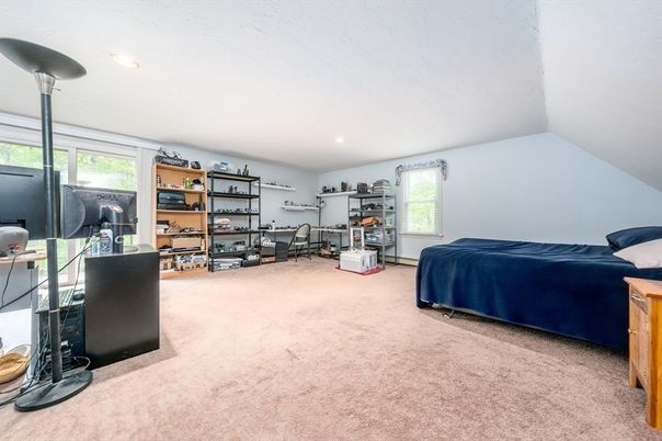 Bedroom, Home Office, Interior, Recessed Lighting