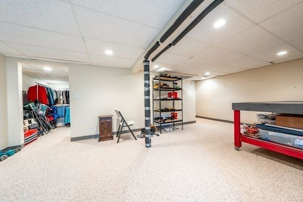 Fitness Equipment, Interior, Recessed Lighting