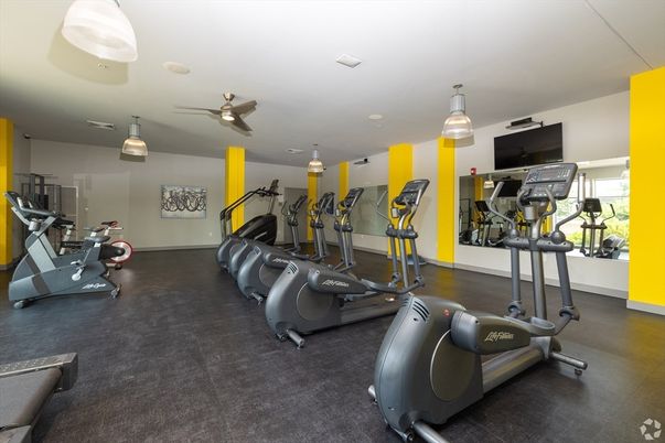 Fitness Equipment, Interior, Pendant Lights