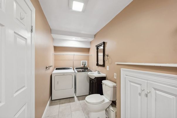 Interior, Recessed Lighting, Washer