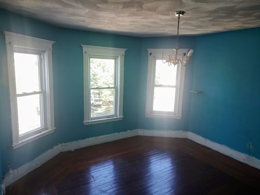 Chandelier, Empty room, Interior, Wood Texture Flooring