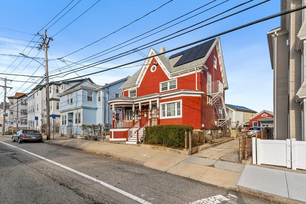 Exterior, Facade, Solar Panels, Queen Anne Victorian
