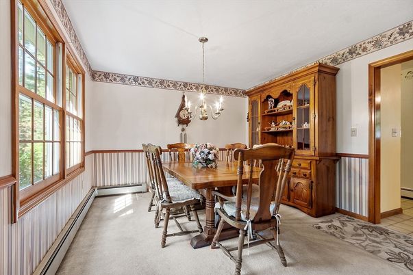 Chandelier, Dining room, Interior