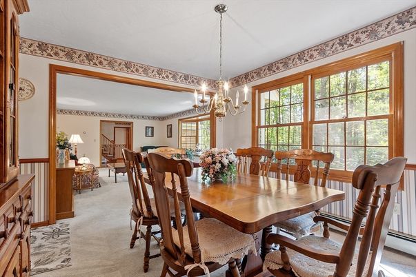 Chandelier, Dining room, Interior