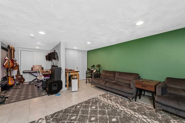 Home Office, Interior, Recessed Lighting