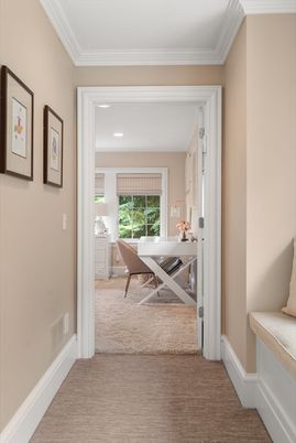 Home Office, Interior, Recessed Lighting