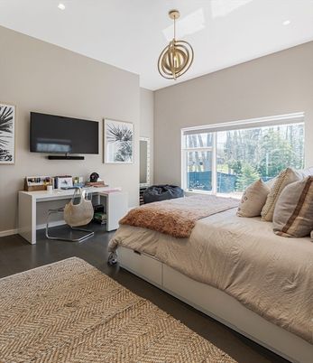 Bedroom, Home Office, Interior, Pendant Lights
