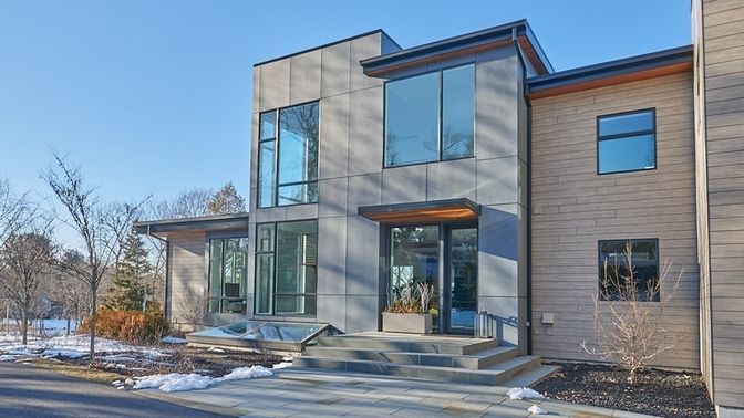 Backyard, Exterior, Facade, Modern