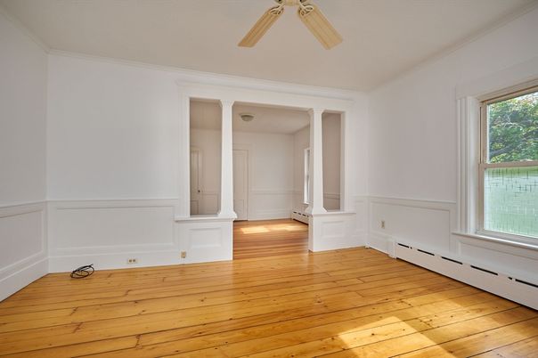 Empty room, Interior, Wood Texture Flooring