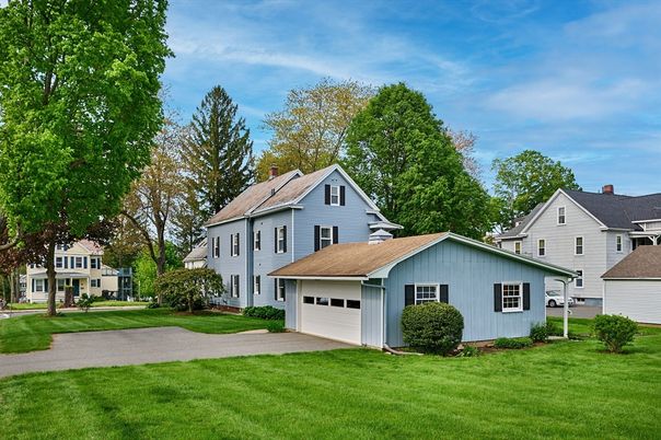 Attached, Backyard, Exterior, Facade, Solar Panels, Farmhouse