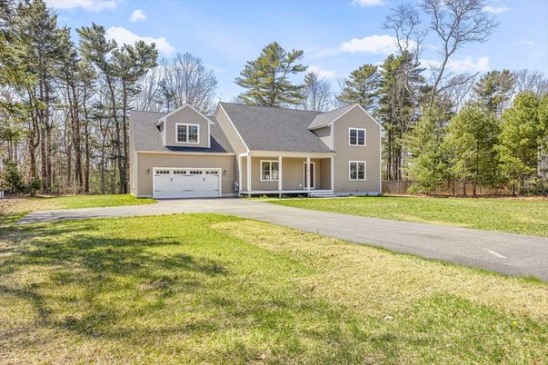 Attached, Backyard, Exterior, Facade, Cape Cod