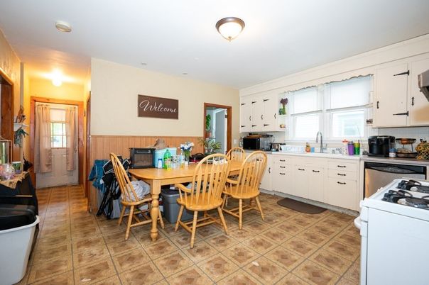 Dining room, Interior, Kitchen