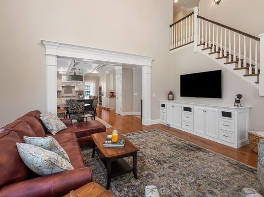 Dining room, Interior, Kitchen, Living room, Wood Texture Flooring