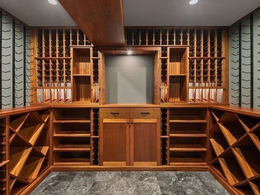 Interior, Recessed Lighting, Wine Storage