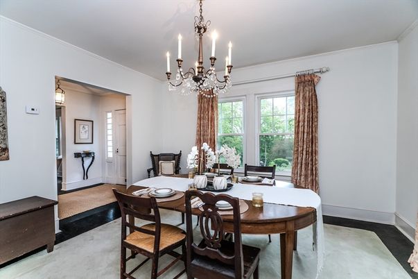 Chandelier, Dining room, Interior