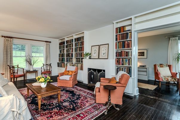 Fireplace, Interior, Living room, Wood Texture Flooring
