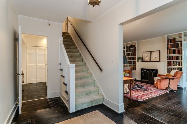 Fireplace, Interior, Wood Texture Flooring