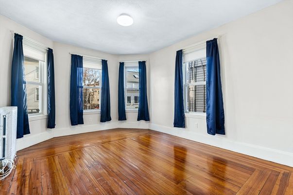 Empty room, Interior, Wood Texture Flooring