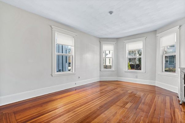 Empty room, Interior, Wood Texture Flooring