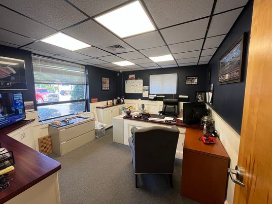 Home Office, Interior, Recessed Lighting