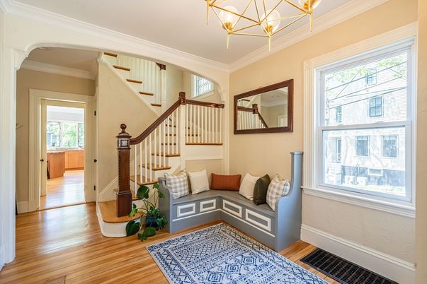 Interior, Pendant Lights, Wood Texture Flooring