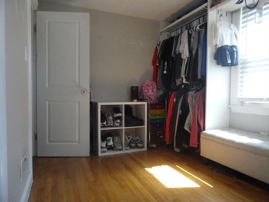 Interior, Walk-in Closets, Wood Texture Flooring