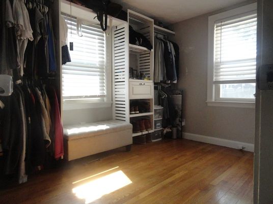Interior, Walk-in Closets, Wood Texture Flooring