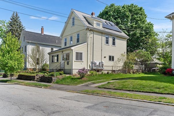 Exterior, Facade, Solar Panels, Queen Anne Victorian