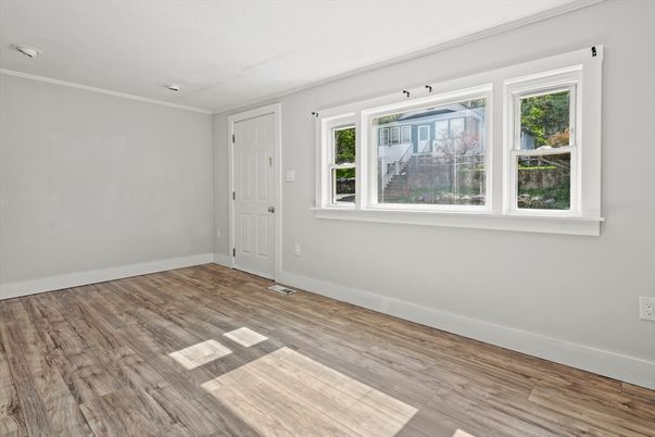 Empty room, Interior, Wood Texture Flooring