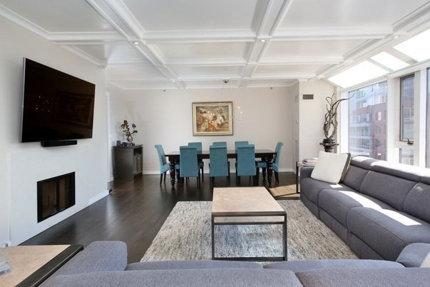 Dining room, Fireplace, Interior, Living room, Wood Texture Flooring