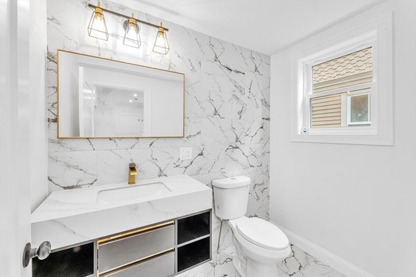 Bathroom, Interior, Marble, Marble Walls