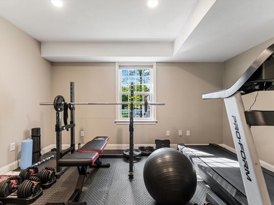 Fitness Equipment, Interior, Recessed Lighting