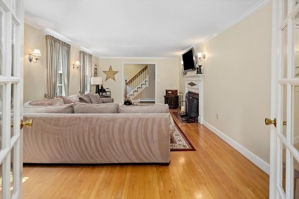 Fireplace, Interior, Living room, Wood Texture Flooring