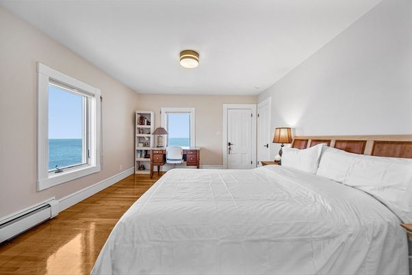 Bedroom, Interior, Water, Wood Texture Flooring