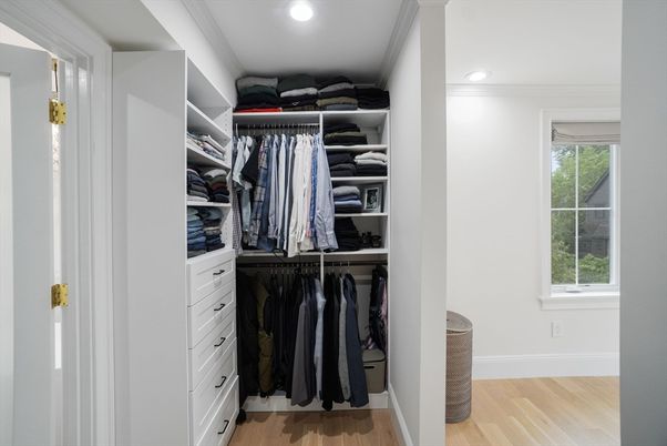 Interior, Recessed Lighting, Walk-in Closets, Wood Texture Flooring