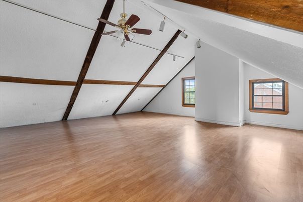 Empty room, Interior, Wooden Beams, Wood Texture Flooring