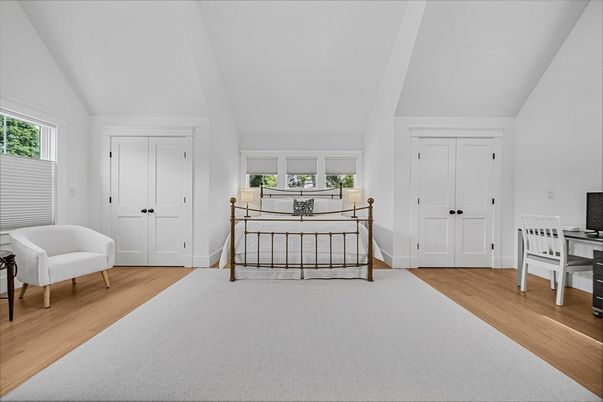 Bedroom, Home Office, Interior, Wood Texture Flooring