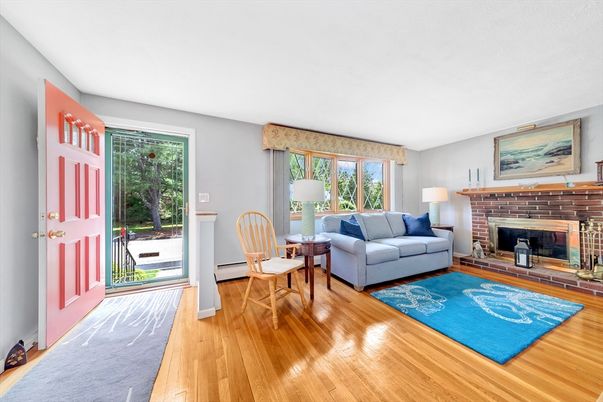 Fireplace, Interior, Living room, Wood Texture Flooring