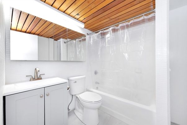 Bathroom, Interior, Wooden Beams, Wooden Ceilings