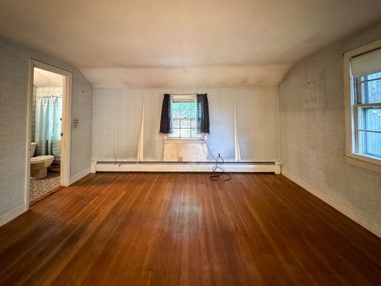 Bathroom, Empty room, Interior, Wood Texture Flooring