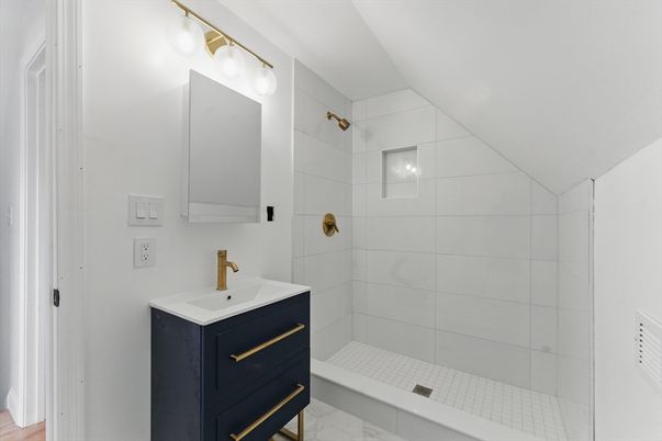 Bathroom, Glass Shower, Interior