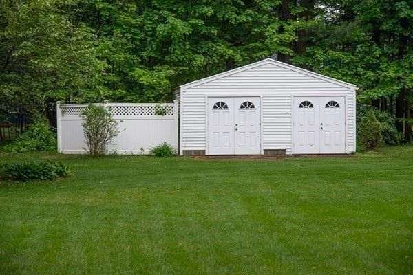 Backyard, Detached Garage, Exterior