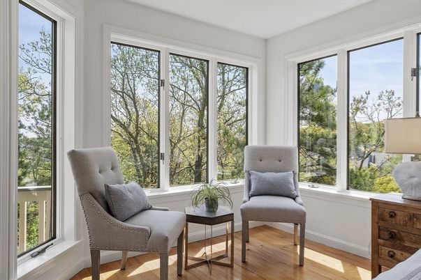 Interior, Sun Room, Wood Texture Flooring