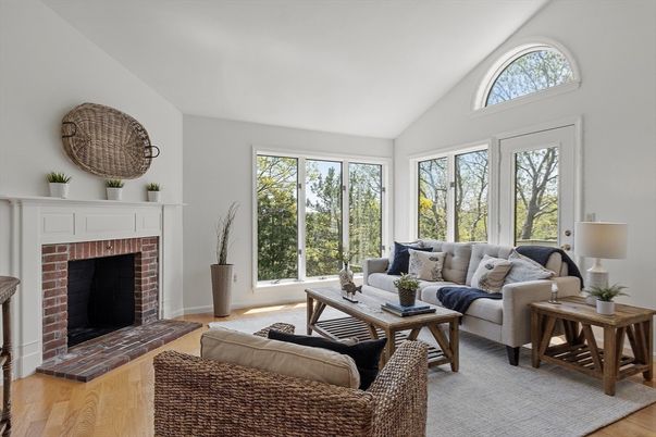 Fireplace, Interior, Living room, Wood Texture Flooring